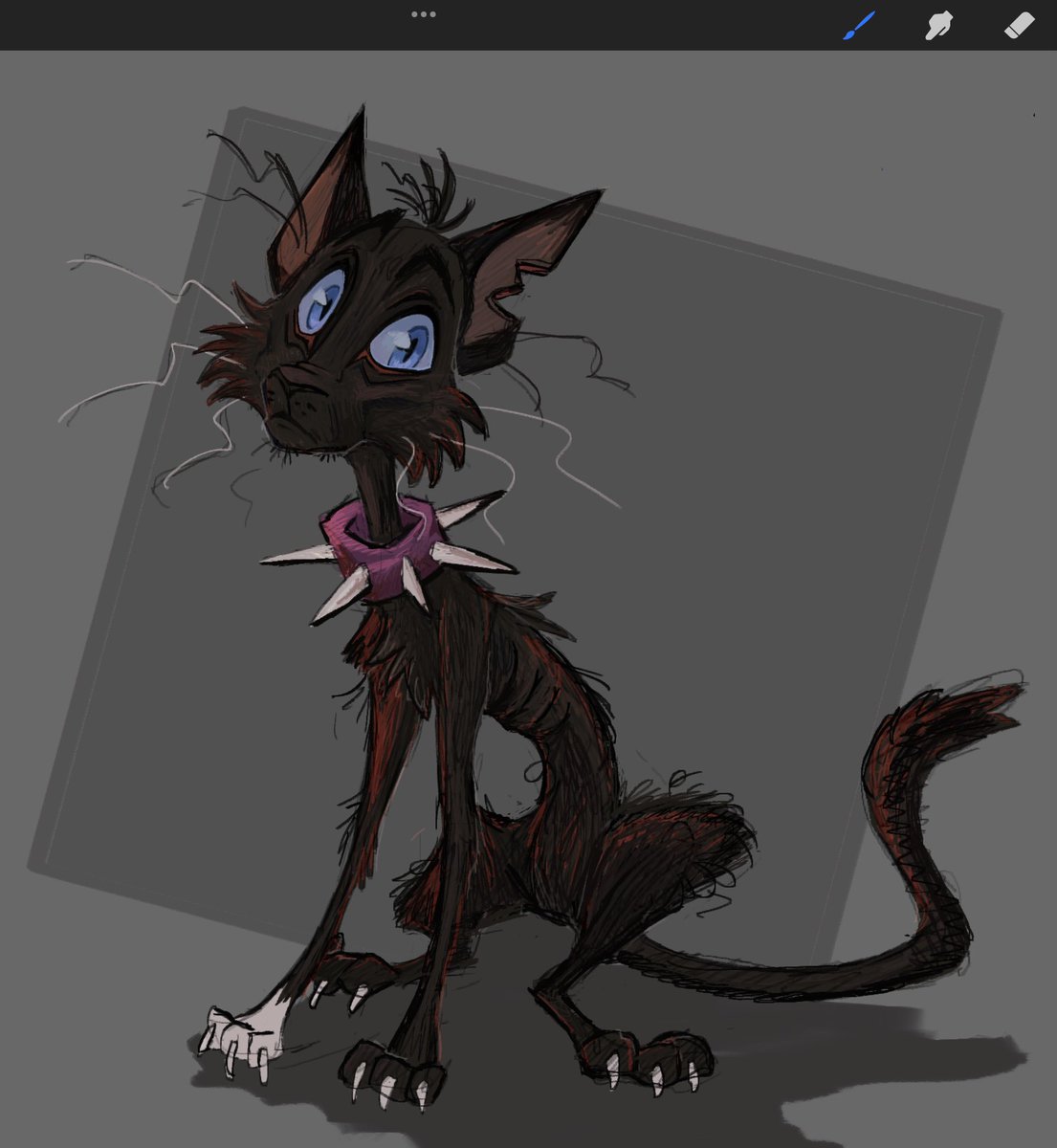 Cat named Scourge from a book series i never read but every furry sort of knows