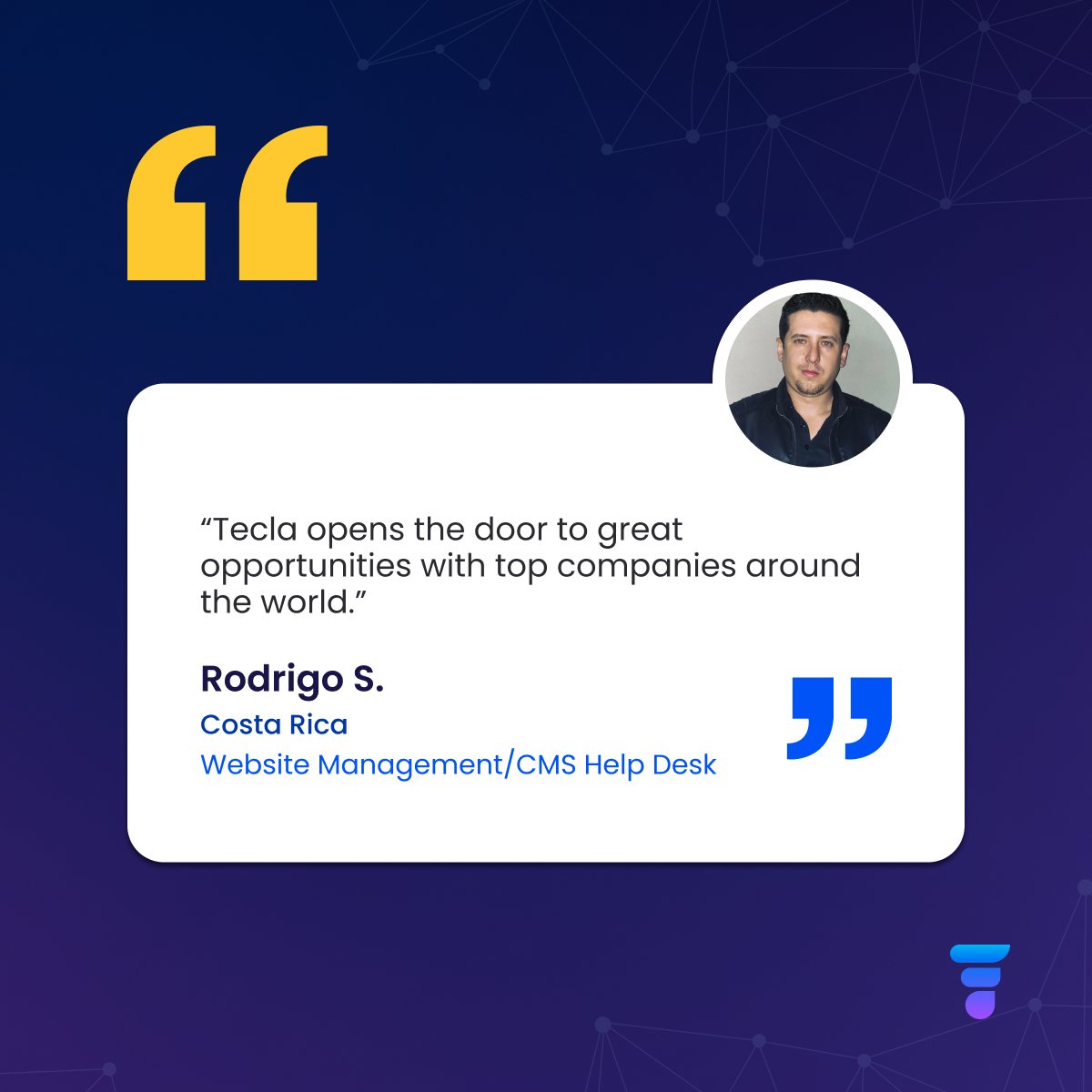 Tecla | Remote tech jobs & career tips tweet media