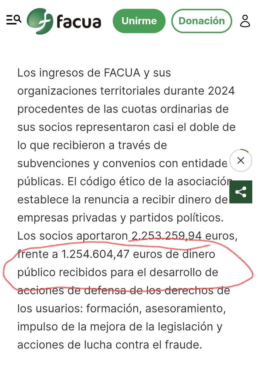 jarfabuel's tweet photo. @mejoreszasca Este es el de Facua que recibió más de 1.200.000 € del gobierno ?? https://t.co/Pqe65ooQm0