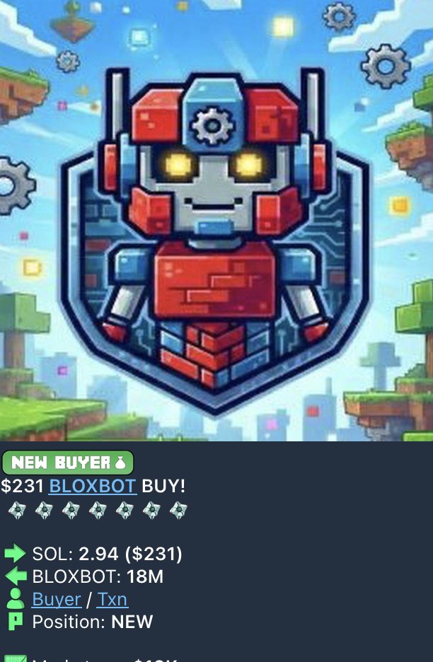 Imagine sleeping on $BLOXBOT

pump.fun/coin/5P3i2xANf…

This guy gets it. Soon <a href="/patty_fi/">PattyIce</a> will too &amp; <a href="/SolJakey/">Jakey</a>