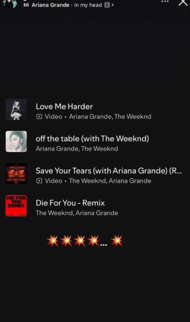 THE WEEKND X ARIANA GRANDEE IS COMING