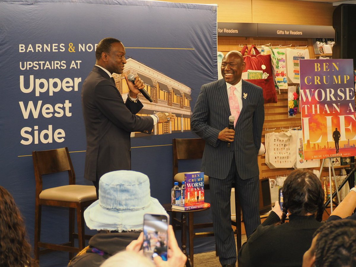 The brothers pulled up to the Worse Than a Lie book tour hosted by renowned civil rights attorney Benjamin Crump. An impactful evening centered on truth, justice, and the power of our stories. 

#OmegaPsiPhi #QuePsiPhi #FIETTS #Epsilon #EpsilonChapter