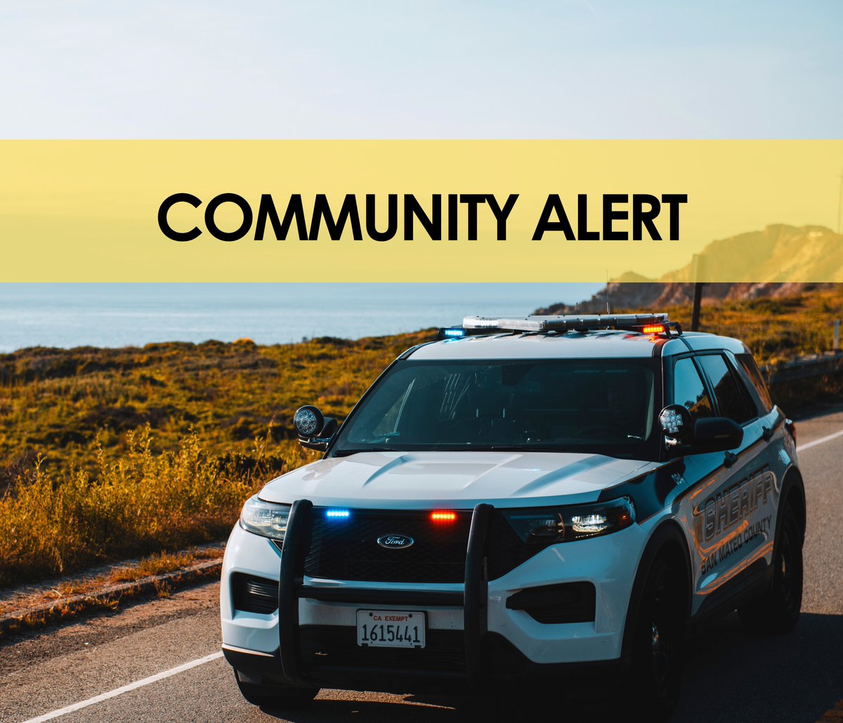 San Mateo County Sheriff's Office tweet media