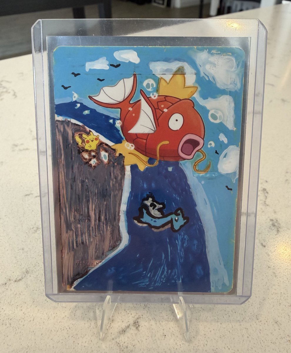 New addition to the Pokemon vault

Really enjoy the artwork on this card 🎨