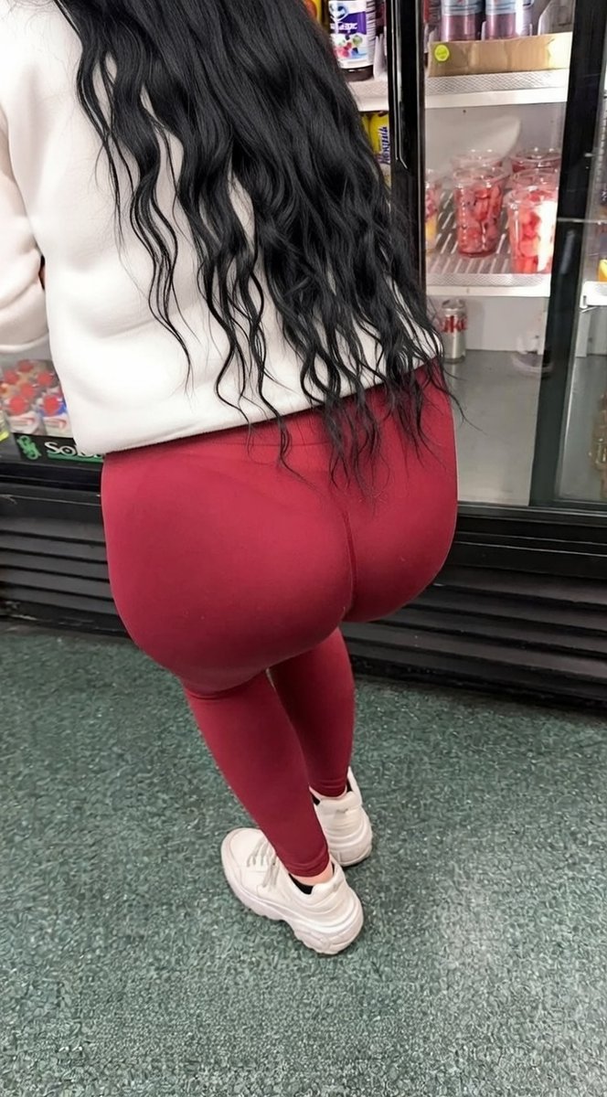 "I can't believe this is the correct price honey. Please check again!" 🤤 This is <a href="/Angelica_exhibi/">Angie</a> and she loves to present her booty in the supermarket!