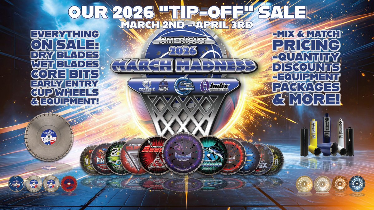 Diamond Blade Warehouse LLC tweet media