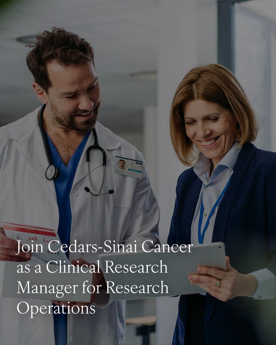 Cancer at Cedars-Sinai tweet media