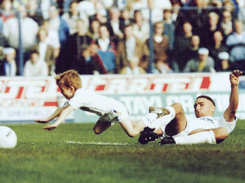 Vinnie Jones is the only footballer to ever commit a professional foul on a mascot…

He said: "He had to have it. He had to go. He was giving it all that on the way out he was. Started getting the crowd going.

Mervyn Day was in goal. He smashed one past Merv in the top corner.