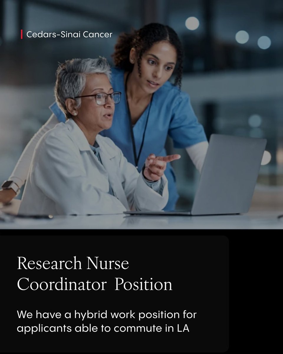 Cancer at Cedars-Sinai tweet media