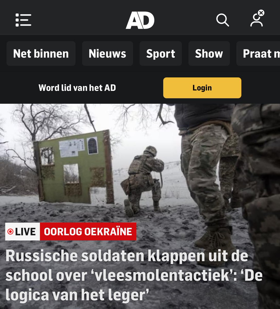 Krijgen we ook nog verhalen van het Oekraïense leger. Bijvoorbeeld over de vele jonge en oudere Oekraïense mannen, die met busjes van de straat worden getrokken, om ze verplicht te laten dienen als kanonnenvoer voor diezelfde vleesmolen?