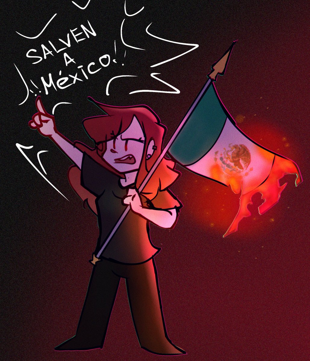 Éstos últimos días a sido muy triste pará México y da rabia ver cómo las cosas van en peor lo único qué puedo decir es que mantengamonos fuertes juntos 🫂❤️