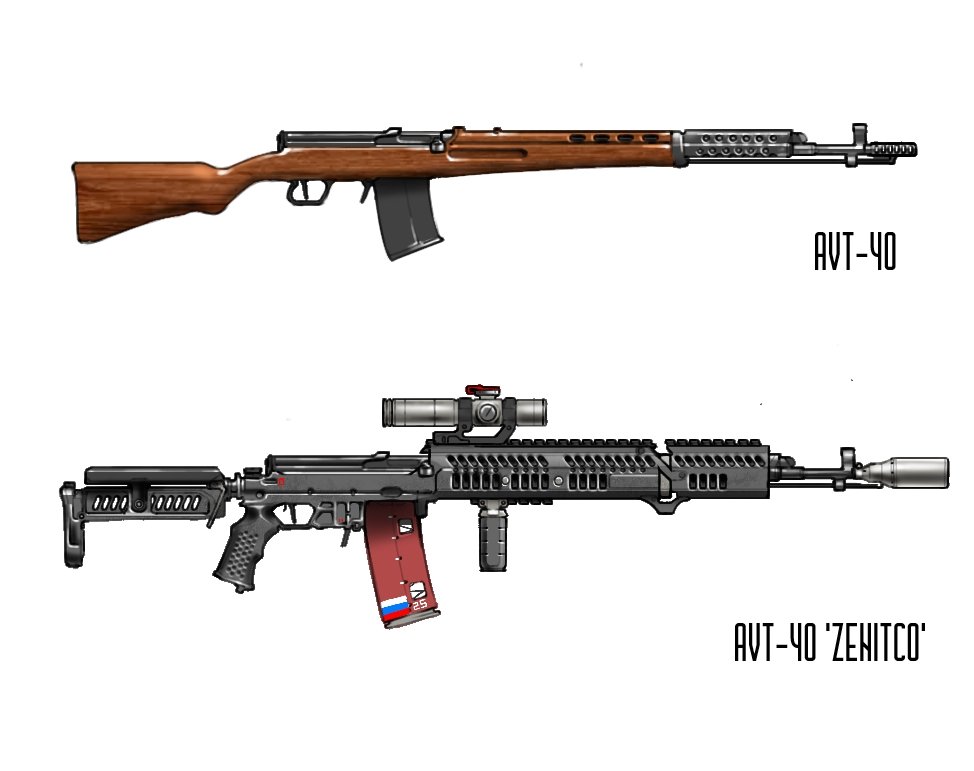 kaisercatcinema's tweet image. What if WWII happened in 2044? Incredible WWII to modern-day rifle conversions of the BAR and SVT-40 by x.com/venerst51585/s…  #browning #automatic #althistory