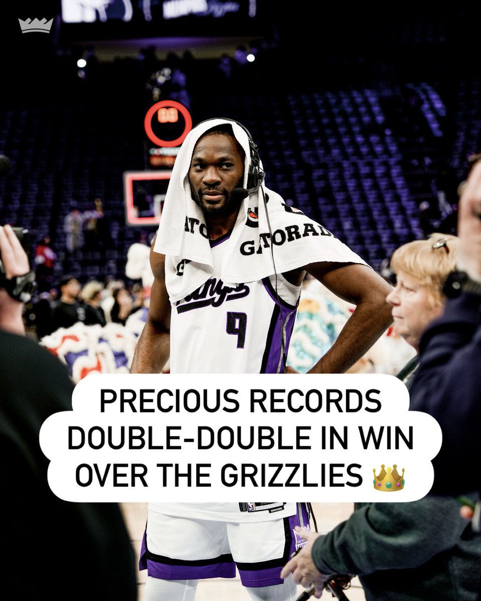 Precious put in work vs. MEM 👑
22 PTS | 12 REB | 66% FG