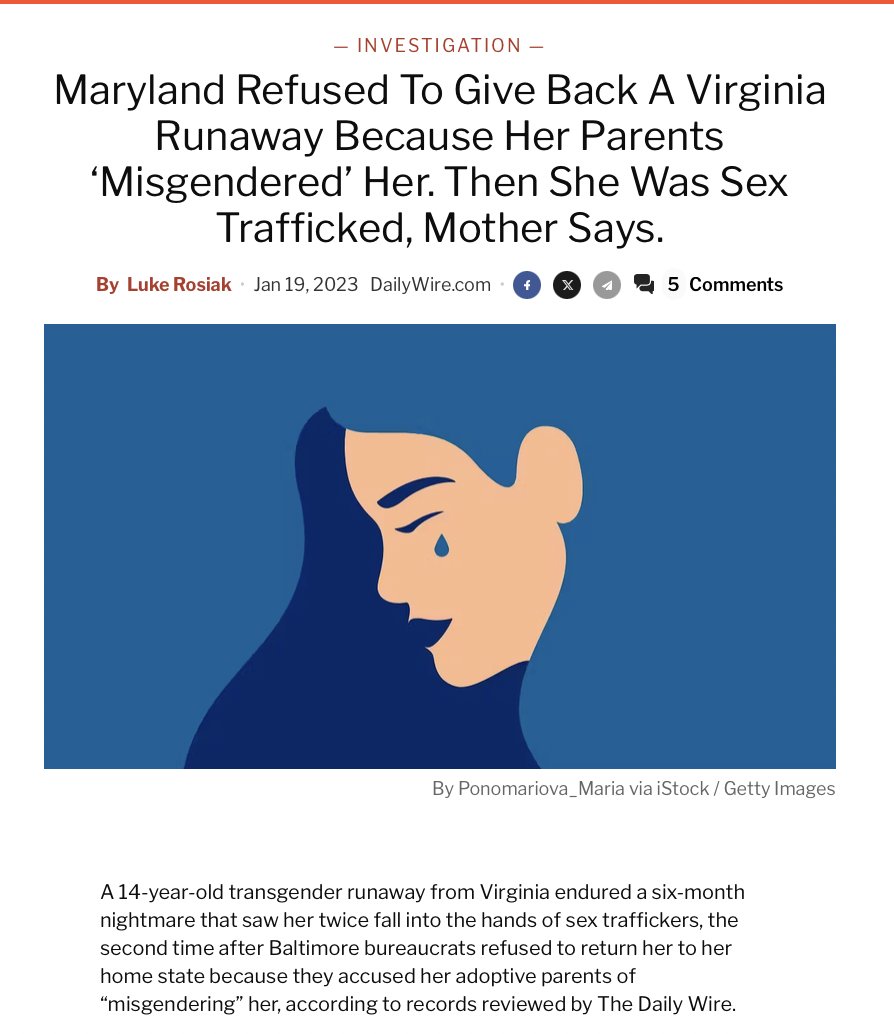 President Trump will bring as a guest to the SOTU the Virginia teenage girl Sage, who was allegedly pressured by school counselors to secretly turn transgender, and was then kidnapped by a registered sex offender who held her in captivity in Baltimore.