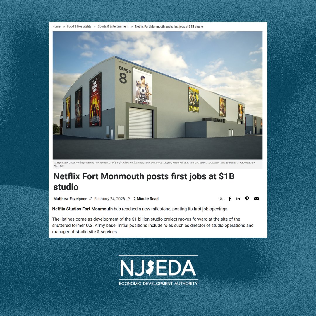 New Jersey EDA tweet media