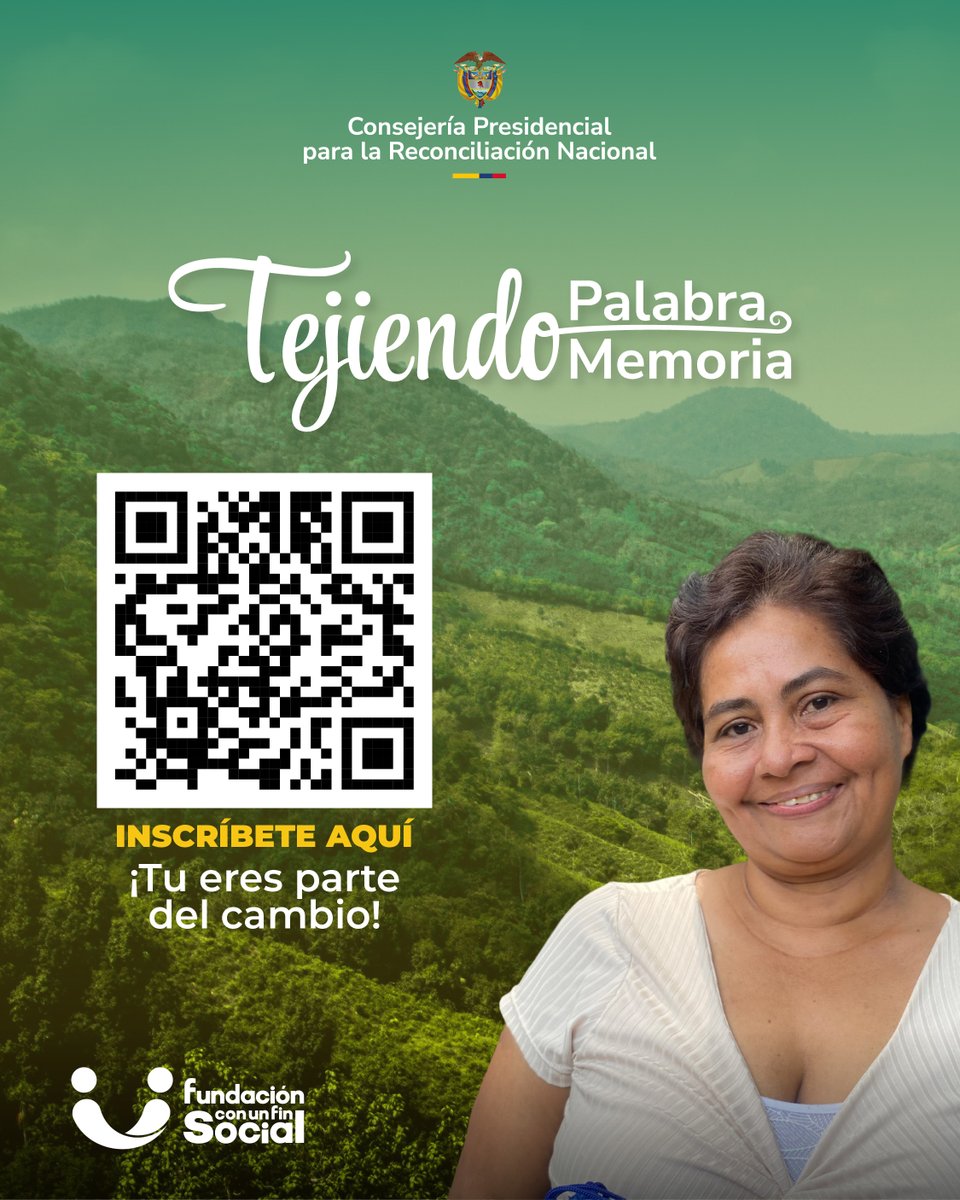 Consejería para la Reconciliación Nacional tweet media