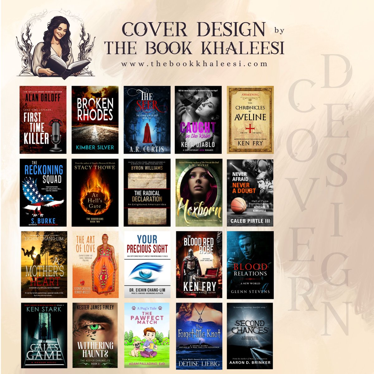 bookishspotlyt's tweet image. Your book's cover is the first thing readers see on Amazon, on social media.
You have 5 seconds to convince them to learn more about the book, click the link to your book page and read your synopsis.
thebookkhaleesi.com/2016/08/custom…

#coverdesign #bookcover #coverdesigner
#authors