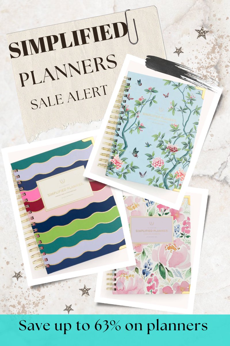 EverythingEnch1's tweet image. [AD] ➡️ Journal lovers, save up to 63% on @Simplified Planners. Limited time offer, HURRY 😍

SHOP NOW 👉🏻 go.shopmy.us/p-44467477 

#planners #journaling #journals #februarysale #sale #deals #giftideas  #affiliatelinks