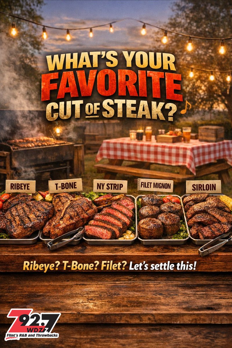 Ribeye all day! Medium‑well for me 🔥🥩 What about you? ~August
