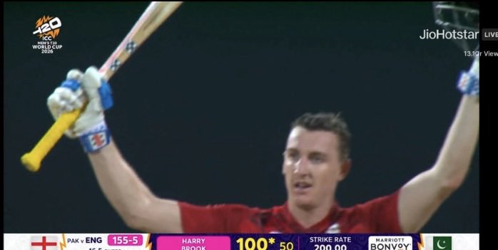 Harry Brook ~ 1st Captain to Score Century in T20 Worldcup 
Leading from the front 🫡🫡