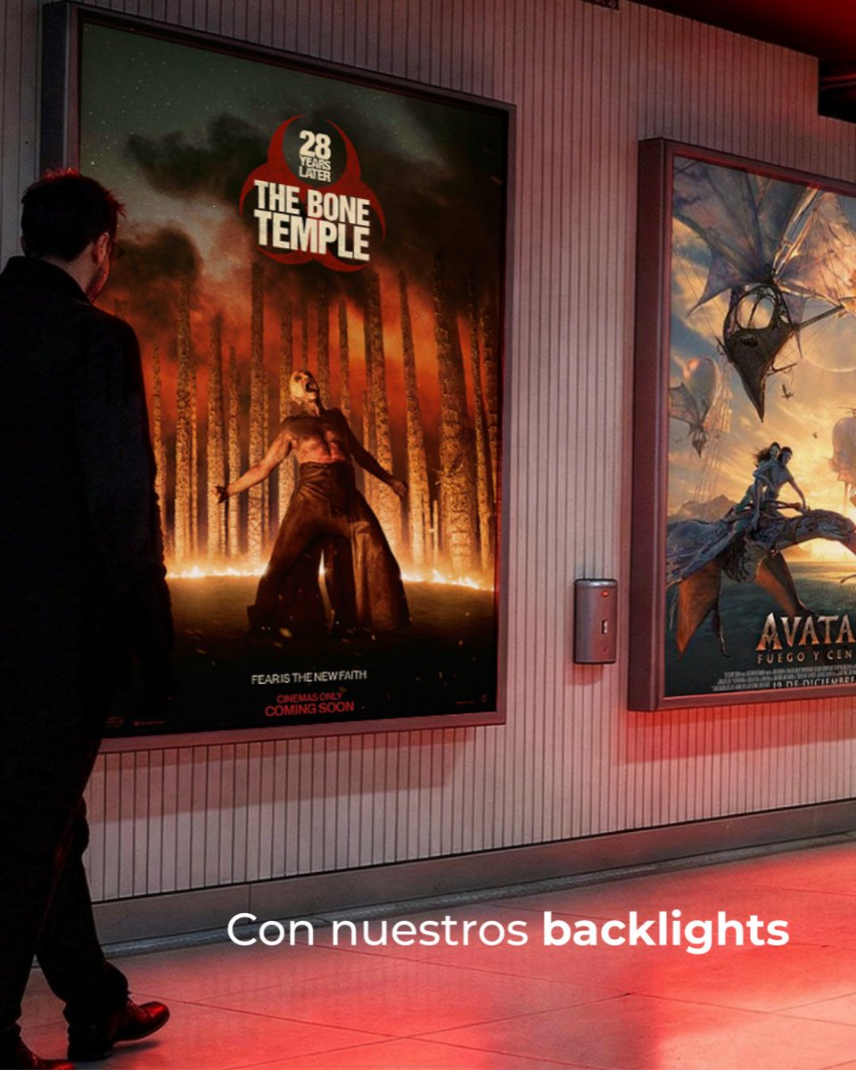 ArtWorksOne's tweet photo. En ArtWorks imprimimos gráficos en material backlight, un sustrato traslúcido ideal para cajas de luz, logrando que tus posters, menús y anuncios se vean definidos y llamen la atención cuando están iluminados. 
Enciende tu presencia donde más importa → https://t.co/lkMAU42t64 https://t.co/xm1TE71zGK