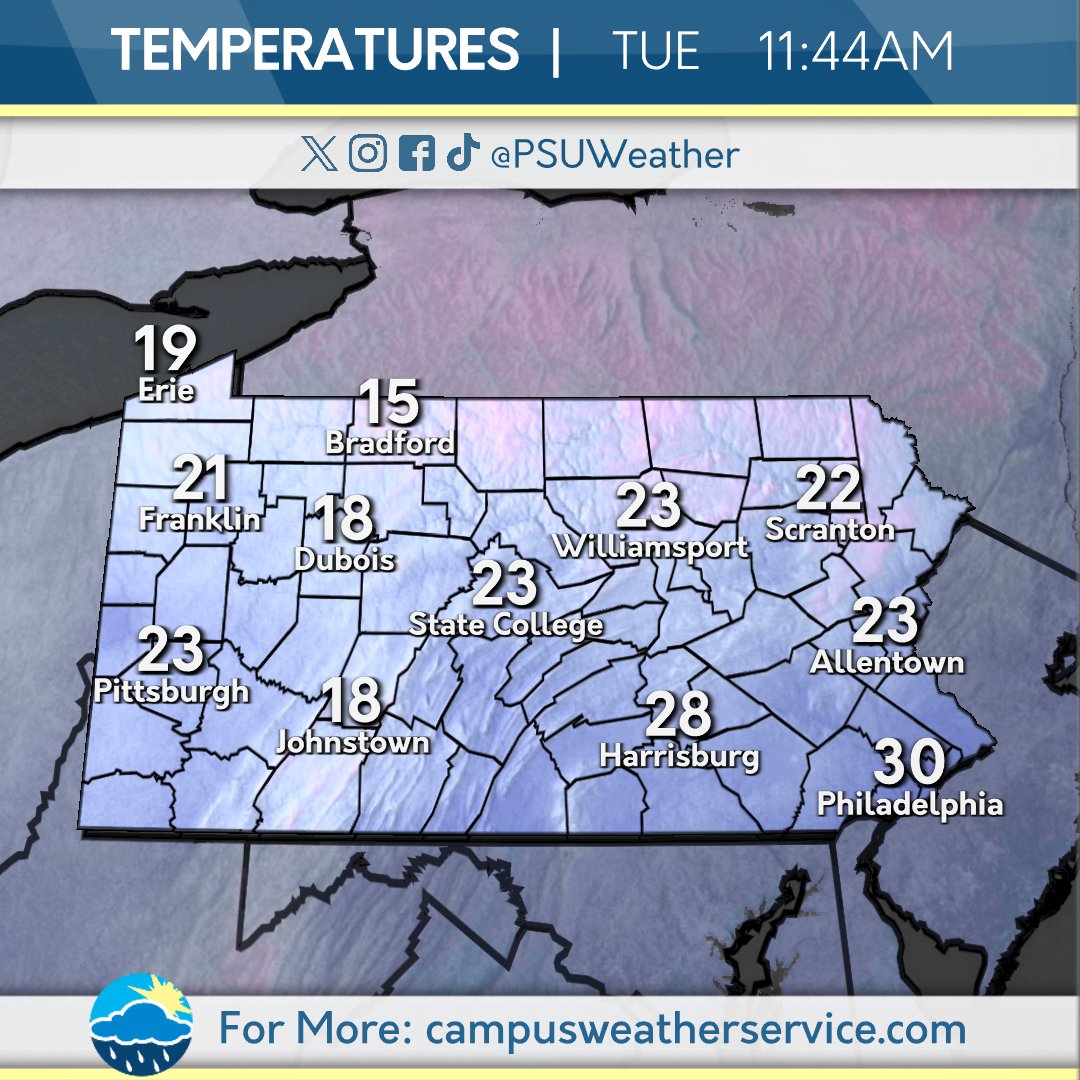 Campus Weather Service tweet media