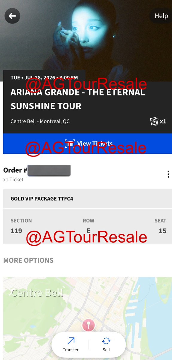 ariana tour resale 🫧 tweet media