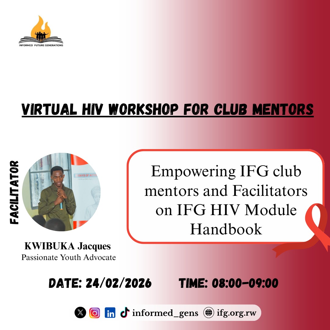 informed_gens's tweet photo. Empowered #IFGClub facilitators and mentors in action💪
We are empowering them to lead #HIV peer learning sessions in clubs empowering members to challenge #HIVStigma and discriminations and lead #HIV responses in their respective communities.
#InformedGens
#AIDSFreeGeneration https://t.co/uVnS3Hvaz2