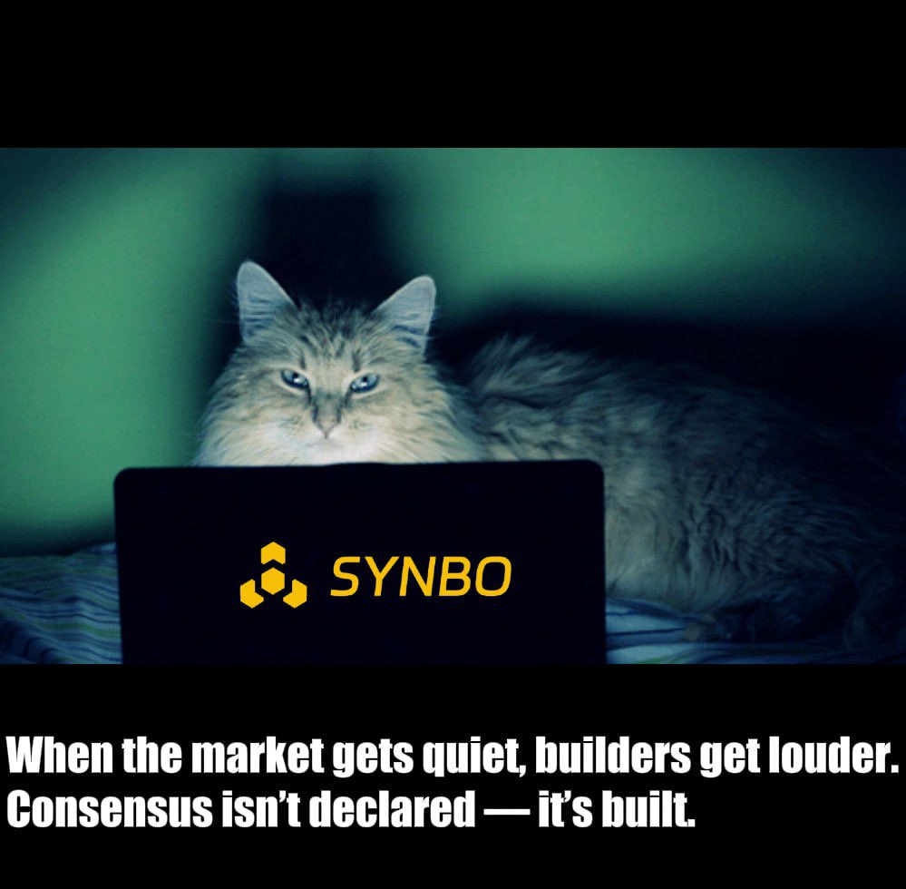 Web4.0 不仅仅是技术升级。
这是一次资本升级。 ⚡
人工智能赋能个人。 🤖
链上身份使信誉可编程。 🔗
超级人才正在崛起。

但筹款呢？
仍然停留在 Web3 的逻辑层面。
SYNBO正在打造一些与众不同的东西：
🚀从资本驱动→到共识驱动
📊从音轨文件→到链上验证
🧠从炒作周期→到结构化增长

#SYNBO