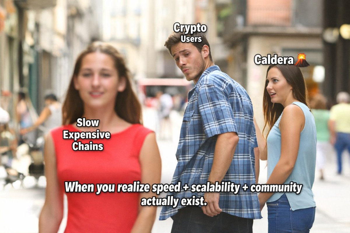 Sarauniiya's tweet photo. Crypto users be like 👀🌋
Left the slow expensive chains…
Now building where speed + scalability + real community actually exist.
@Calderaxyz different 🔥
#Caldera #Web3 #BuildOnCaldera https://t.co/rxR9ZPZq2X
