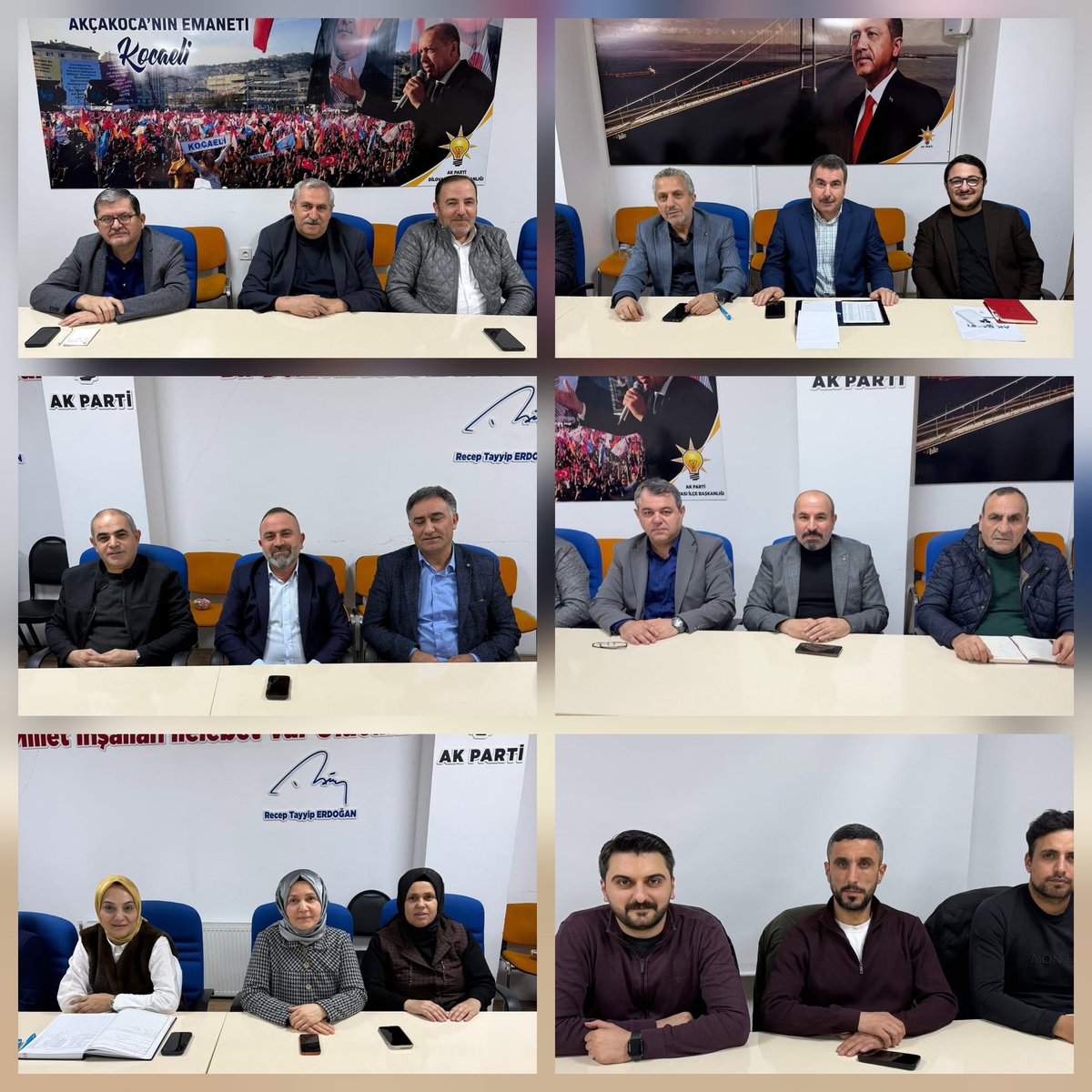 📍 Dilovası AK Parti İlçe Teşkilatı
İlçe Başkanımız İlhan Yıldırım’ın başkanlığında, İl Yöneticimiz Halil İbrahim Arslan'ın katılımıyla gerçekleştirilen haftalık olağan Ana Kademe Yönetim Kurulu Toplantısına, İlçe Kadın Kolları Başkanımız Burçin Taşdemir katılım sağladı.