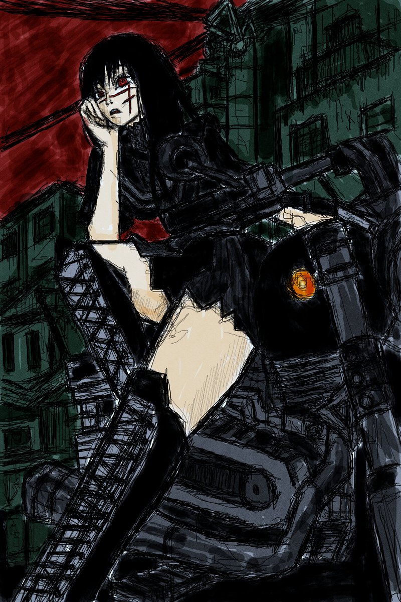 Nandsjoestar's tweet image. Yoru 

#csm230 #chainsawman