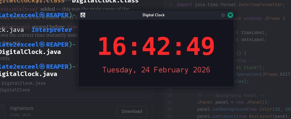 emmaculateexcel's tweet photo. I completed another of my program which i've been working on for weeks now using java . A basic timer to help me keep up with the track of time. https://t.co/06KyVhaFcz