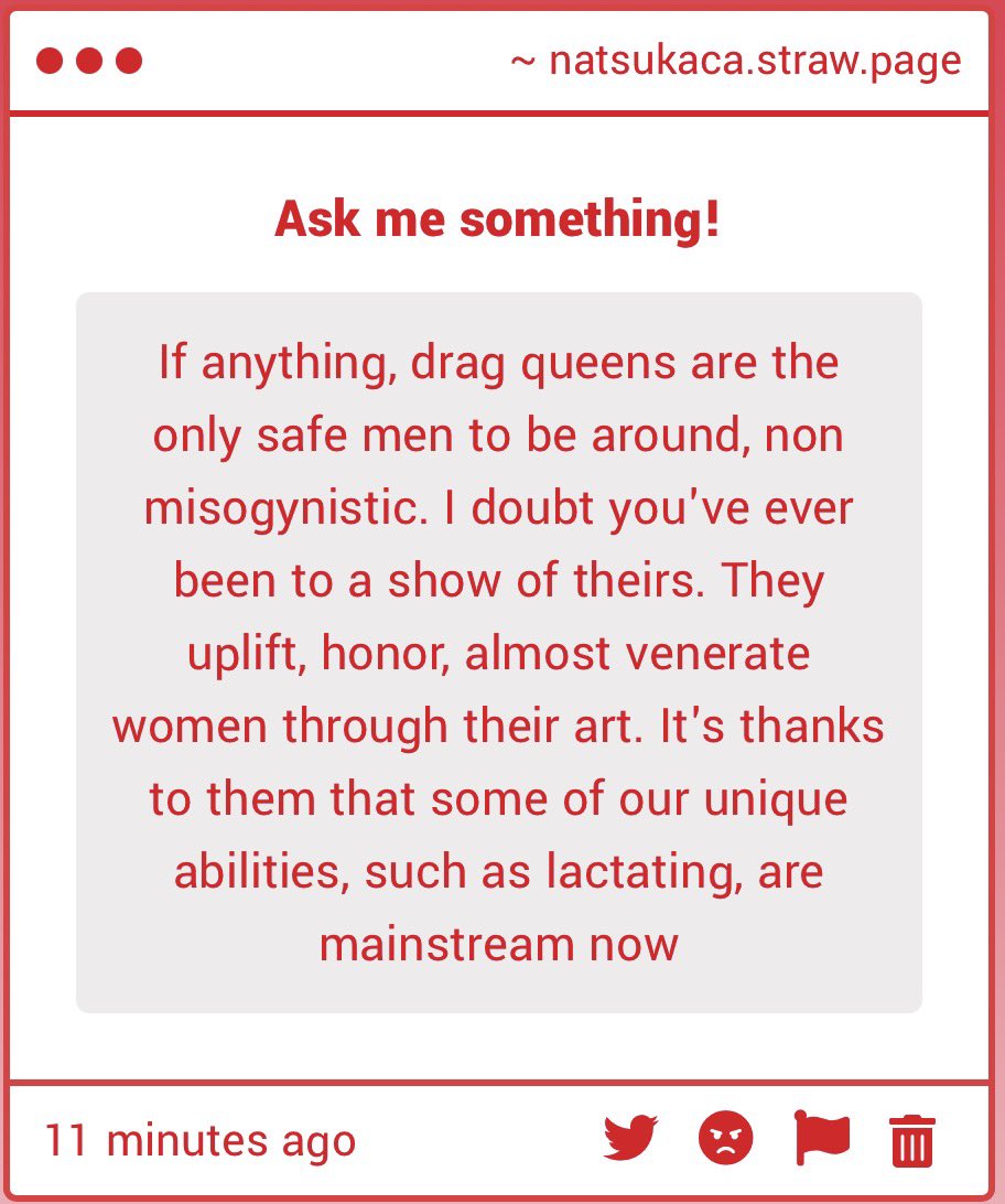 yeah, let's thank men with exagerated big boobs and misogynistic names that we can breastfeed our children, or i don't know what the hell you mean by lactancy being "mainstream" tf