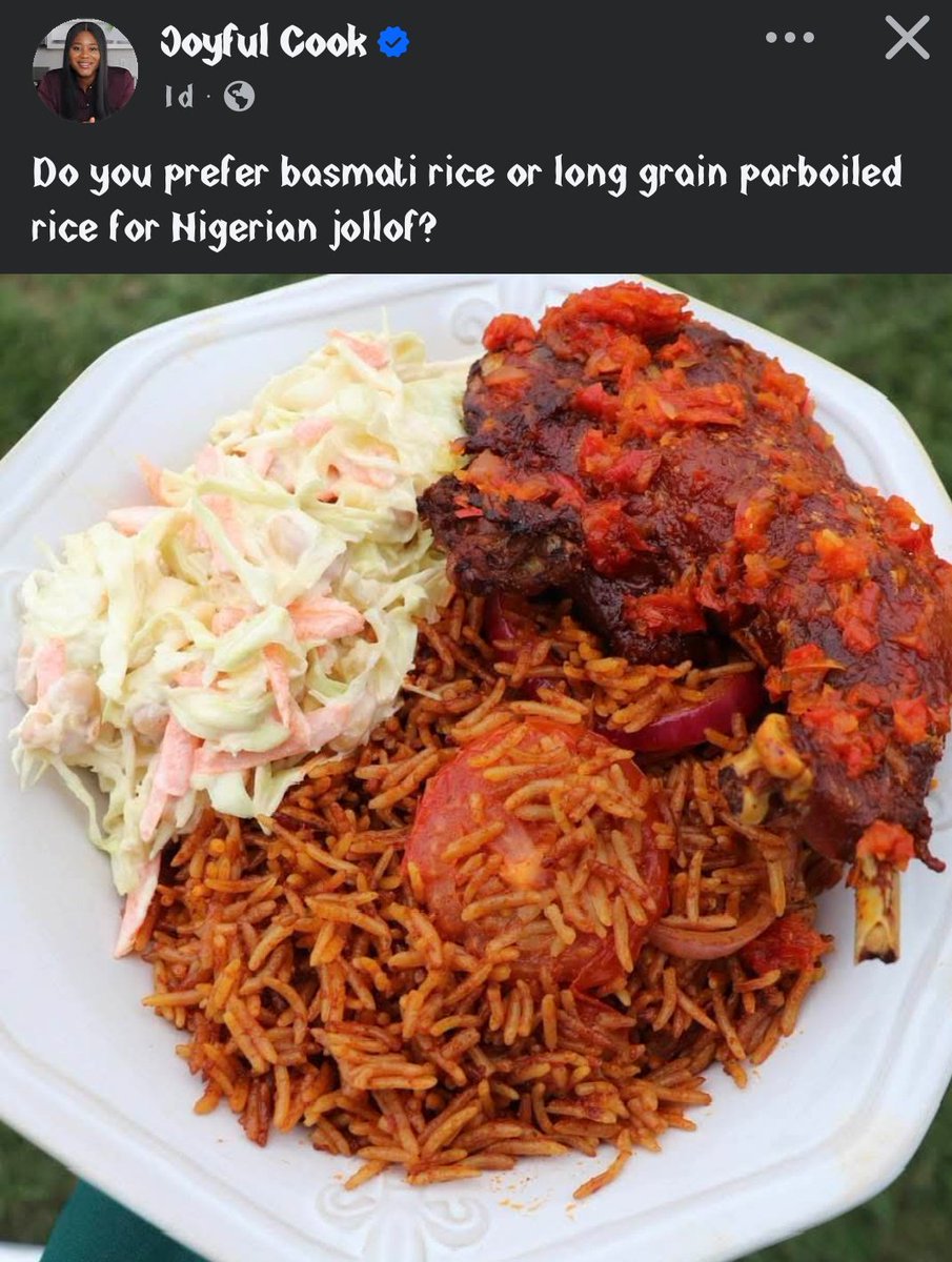 Which team you dey? Drop BASMATHI or PARBOILED for your vote make we count! 👇😂

Ready to cook the jollof wey go make your family fight over the pot? Slide into my DM or WhatsApp me RIGHT NOW for fresh stock!
✅ Fast delivery 
✅ Bulk 
✅ Special price this week..... Buy 2 bags