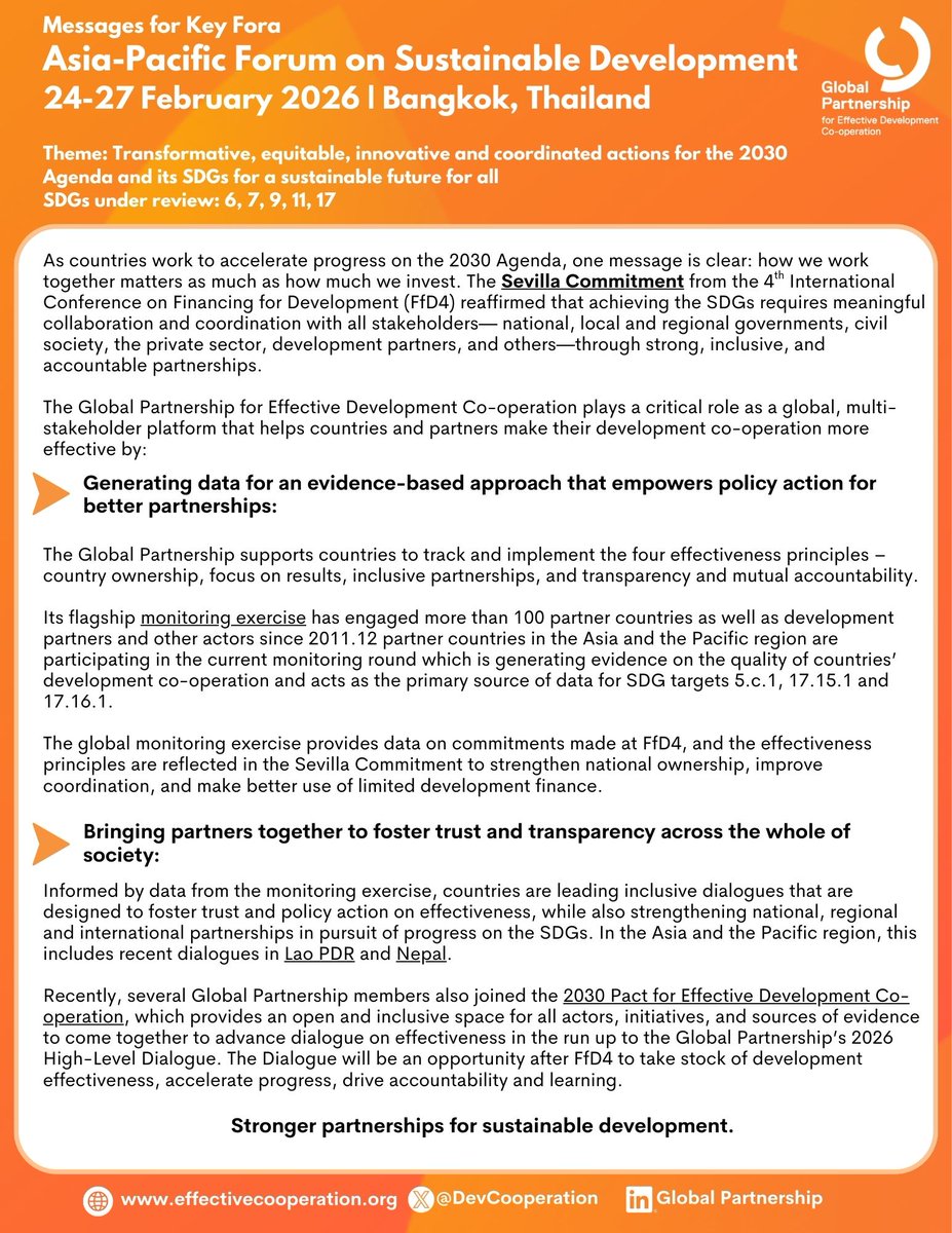 Global Partnership tweet media