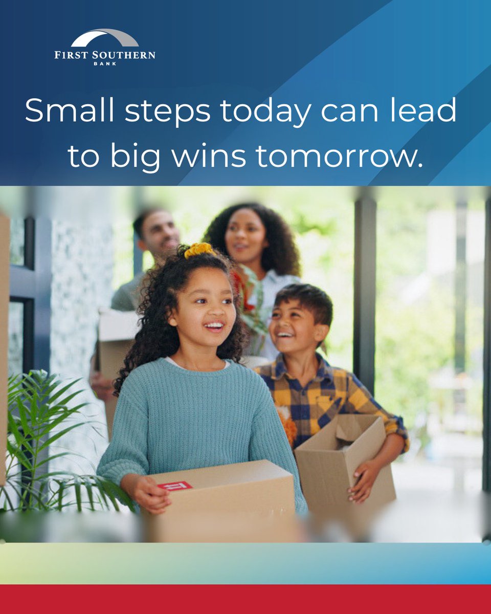 FirstSouthernBk's tweet image. Small steps today can lead to big wins tomorrow.
Whether you’re saving for a home, a vacation, or peace of mind, we’re here to help you reach your goals.
#SmartSavings #FinancialWellness #FirstSouthernBank #BankLocal First Southern Bank is Member FDIC and Equal Housing Lender