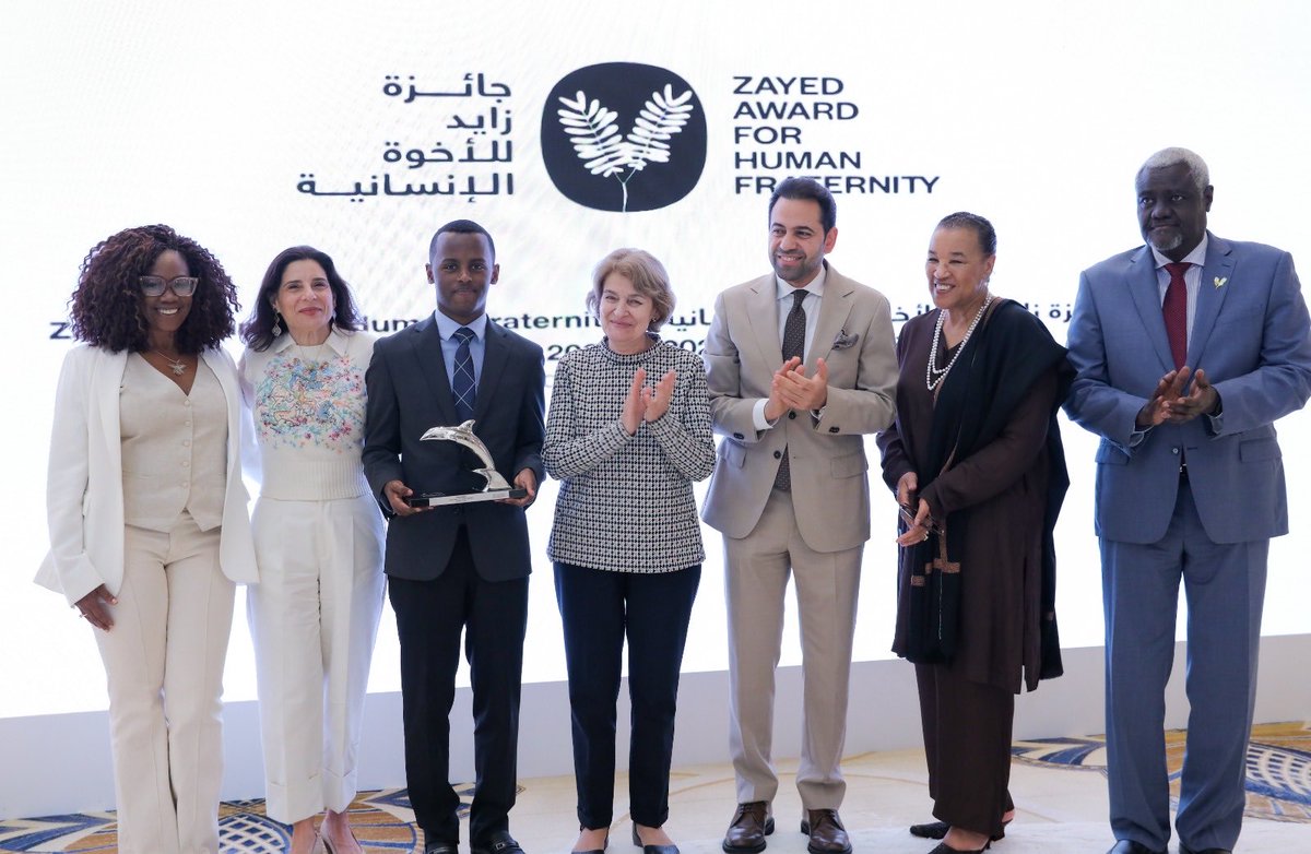 Zayed Award for Human Fraternity tweet media