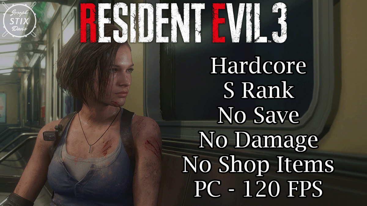 Resident Evil 3 REmake - Hardcore | S Rank | No Save | No Damage | No Shop Items | PC | 120 FPS

Watch it on YouTube! - youtu.be/tWnSeg2p8IQ

#ResidentEvil #ResidentEvil3 #ResidentEvil3REmake #SurvivalHorror #NoSave #NoDamage #NoSaveNoDamage #ChallengeRun #Twitch