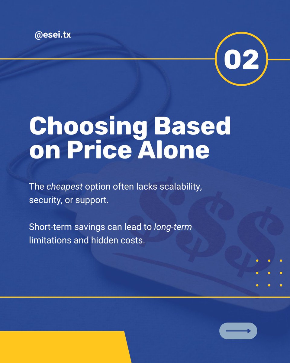 eseisolutions's tweet photo. Choosing a cloud provider isn’t just about cost. The right fit impacts performance and scalability. ESEI helps businesses make smarter, long-term cloud decisions.

📞 915 587 7902
✉️ 𝘀𝗶𝗺𝗽𝗹𝗶𝗳𝘆@𝗲𝘀𝗲𝗶.𝗰𝗼𝗺

#FiberOptics #CyberAware #RightCloudITProvider #ElPasoBusiness https://t.co/t2iTWng06l