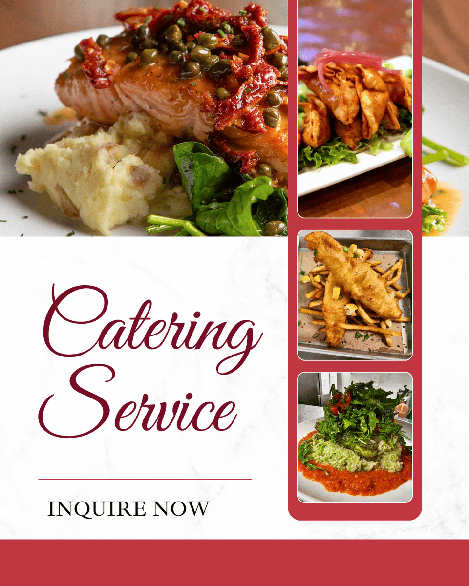 Planning an event? Let us handle the menu. From casual lunches to full dinners, we offer quality catering for every gathering. 

Host your party at Sitting Duck Tavern or let us bring the local flavors to your venue. 
sittingducktavern.com

#SittingDuckTavern #Catering