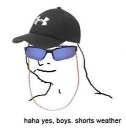 13 degrees and the suns kinda out