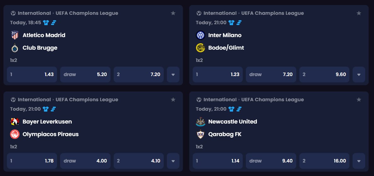 Yo chat, shitty champions league games ngl but let's cook something up together

Drop your predictions for teams to Qualify with your betbolt usernames

I'll be making some parlays and if I eat, yall eat with me 🙏