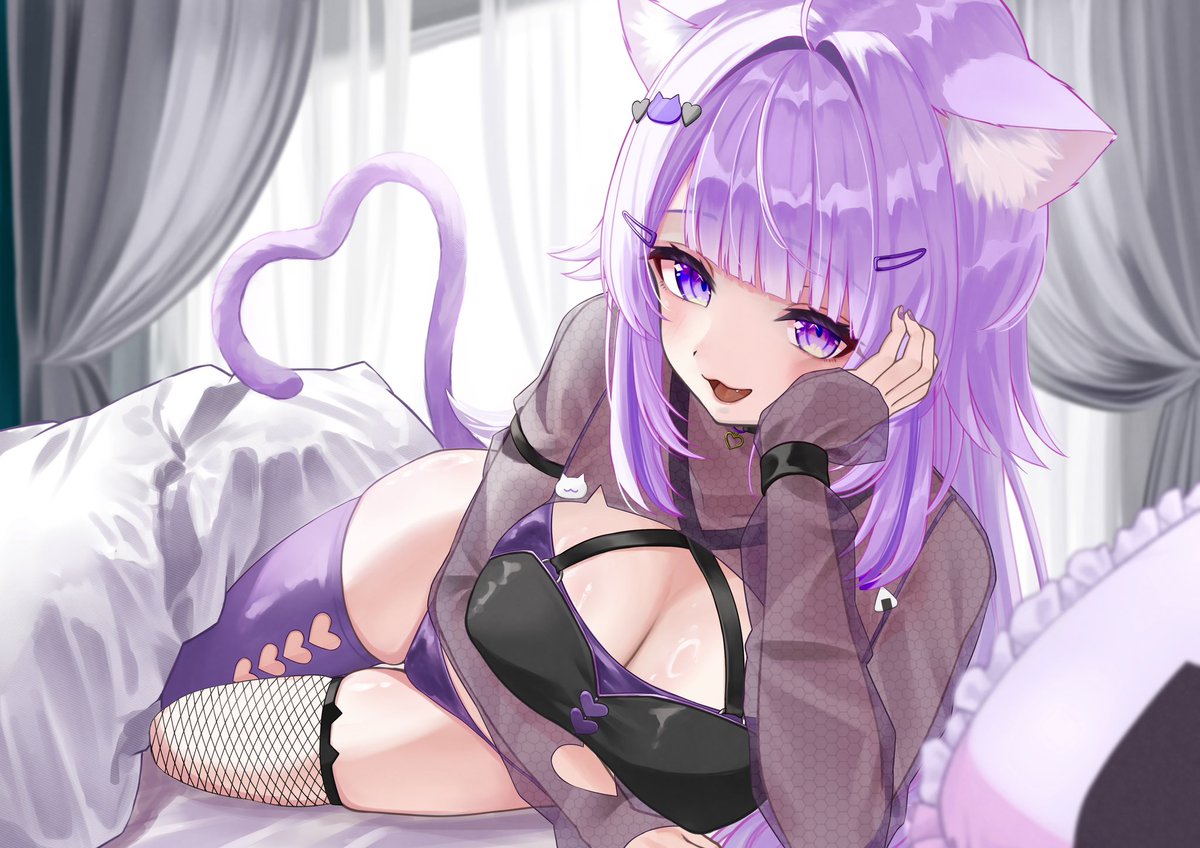 遅ればせながら…
おかゆん誕生日おめでとう🎂

#猫又おかゆ生誕祭2026 
#絵かゆ