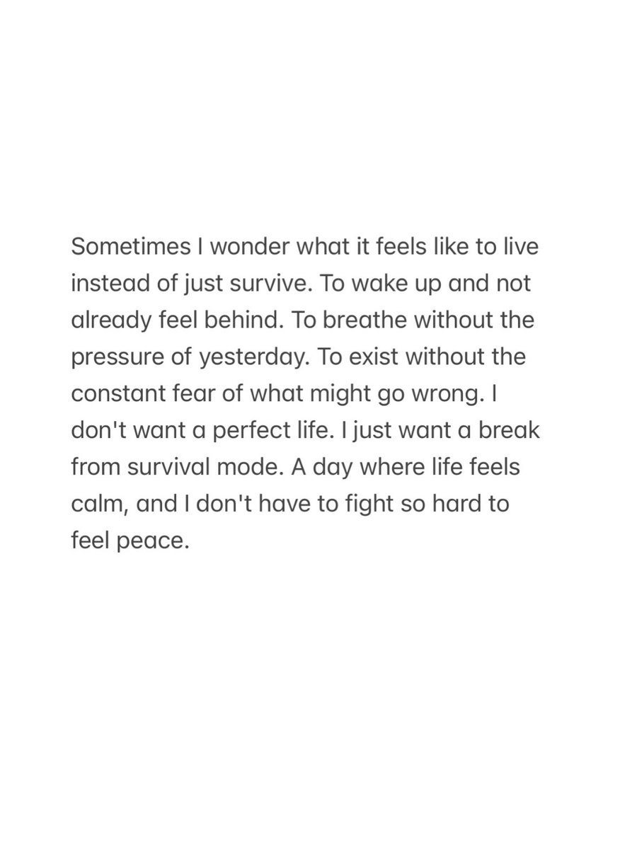 Living shouldn’t feel like constant damage control.