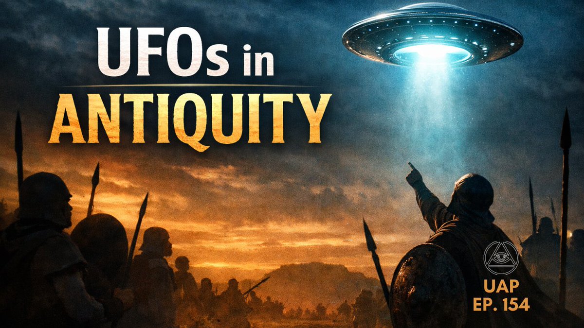 UFOs didn’t start in 1947.

We found reports in:
⚔️ 74 BC battlefields
⛵ medieval Ireland
🌅 1561 Nuremberg skies
🇯🇵 1803 Japan
Episode 154: UFO’s in Antiquity is live.
History is stranger than fiction 🛸