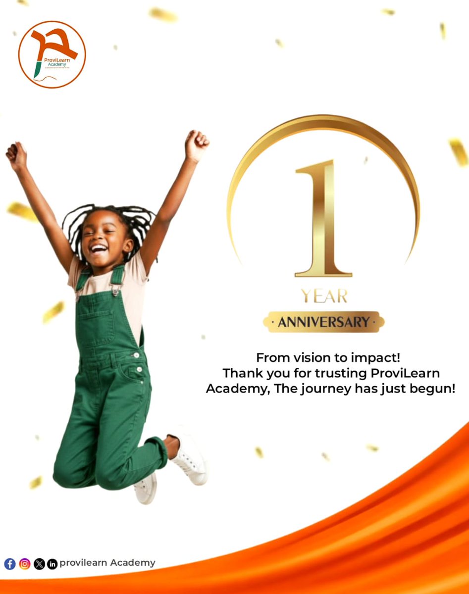 ProvilearnA's tweet photo. ProviLearn Academy is officially 1!
Smarter learners.
Stronger confidence.
Greater results.
Let’s grow together!

#Anniversery #BigOne #ProviLearn https://t.co/qaLLyEeJyr
