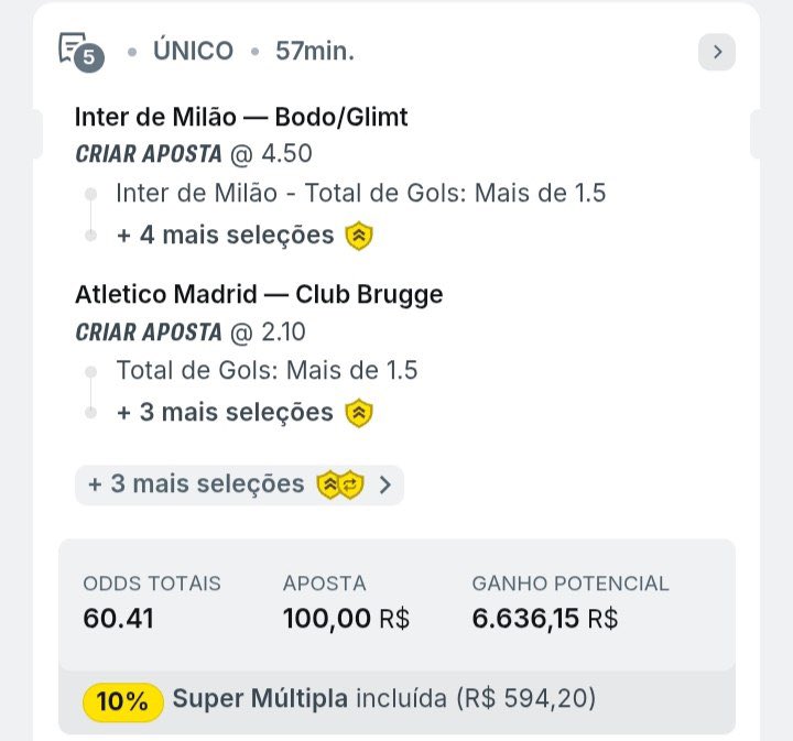 profeta_Tips's tweet photo. Bingo do dia 
Cotação 60.41 

Link do bilhete : https://t.co/OxLWErXIGj https://t.co/Ezw1NVh4IC