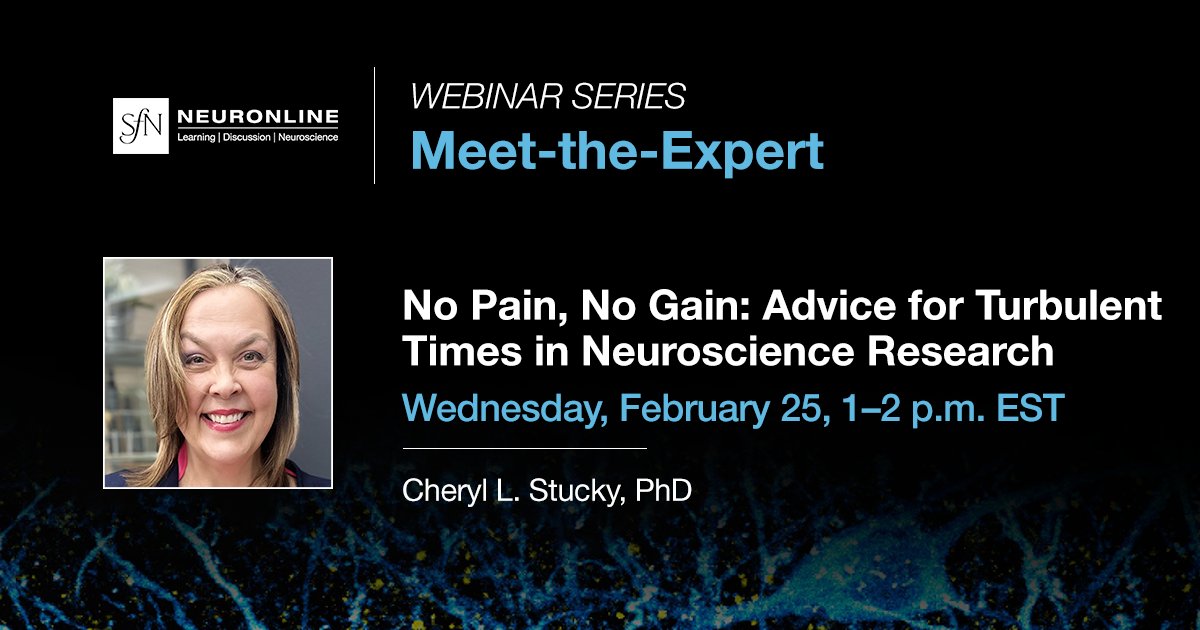 SfNtweets's tweet image. Tomorrow is the day!

Learn how to navigate obstacles in the neuroscience field—from making mistakes in the lab to juggling work and personal life—in this Meet-the-Expert webinar.

Register here🔗: vist.ly/4sqf9

#NeuroTwitter #SciTwitter #AcademicTwitter