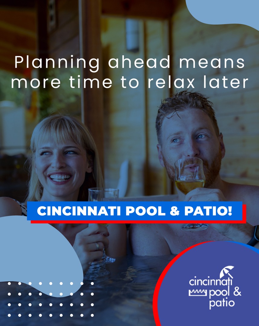 Planning ahead means more time to relax later 🛁
A Wellis spa hot tub is a great way to prepare for spring and summer evenings at home. Let our local team help you choose the right model for your space.
Call 513-554-0000 or visit cincinnatipoolandpatio.com today.